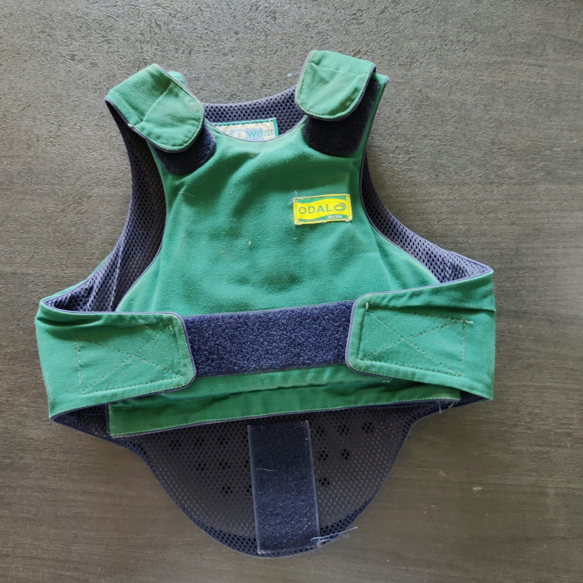 Grön säkerhetsväst Child small Airowear