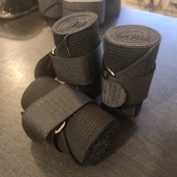 3 st svart elastisk linda Källquists