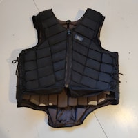 Svart säkerhetsväst Riders company XS