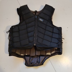 Svart säkerhetsväst Riders company XS