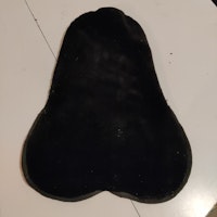Svart rumpvärmare