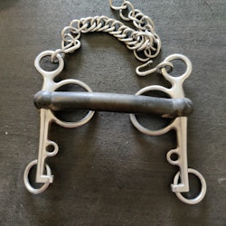 Rakt gummipelham 12.5 cm