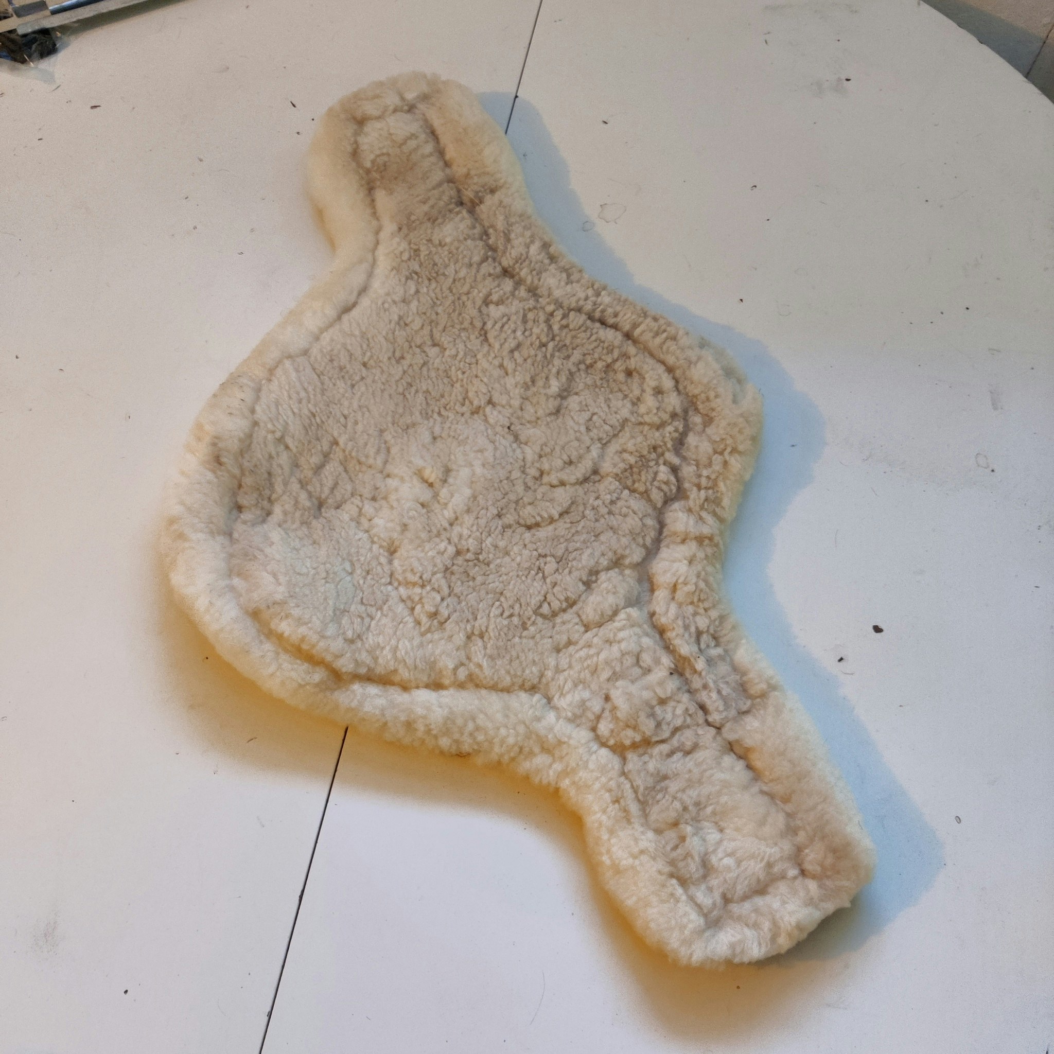 Fårskinn till magplatta Genuine Sherpa LARGE