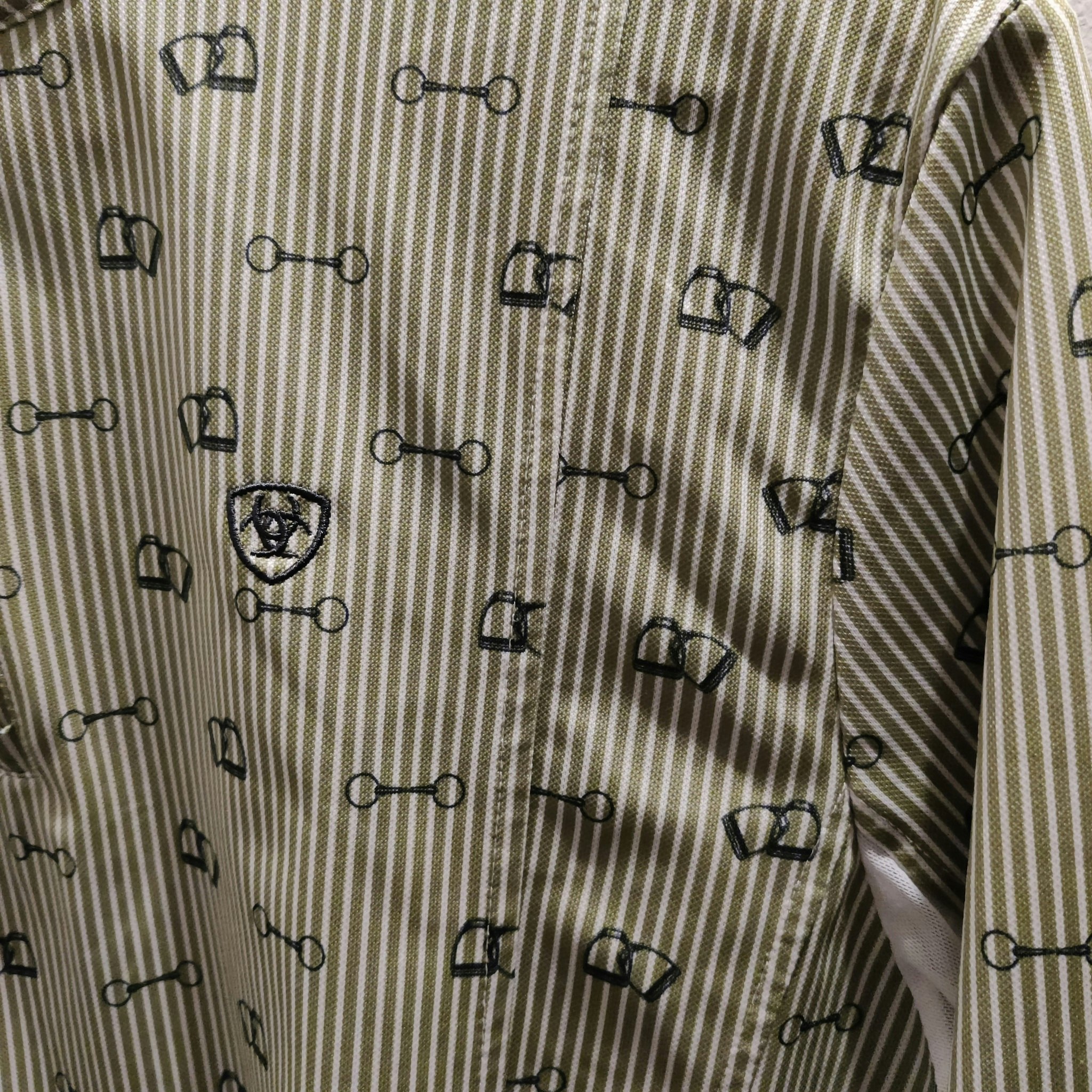 Grön långärmad topp Ariat Large