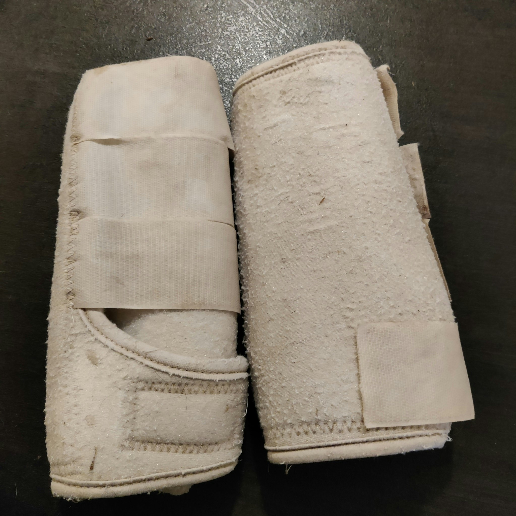 Vita arbetsdamasker Large