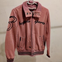 Rosa svettisjacka HV Polo MEDIUM