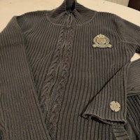 Blå sticka kofta HV Polo MEDIUM
