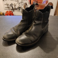 Svarta jodphurs storlek 38 CRW