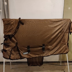 Brunt flugtäcke Domani 115 cm