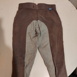 Grå helskodda ridbyxor CRW strl 44