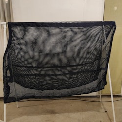 Blått nättäcke 155 cm
