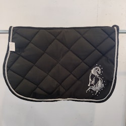 Grått schabrak med bling FULL