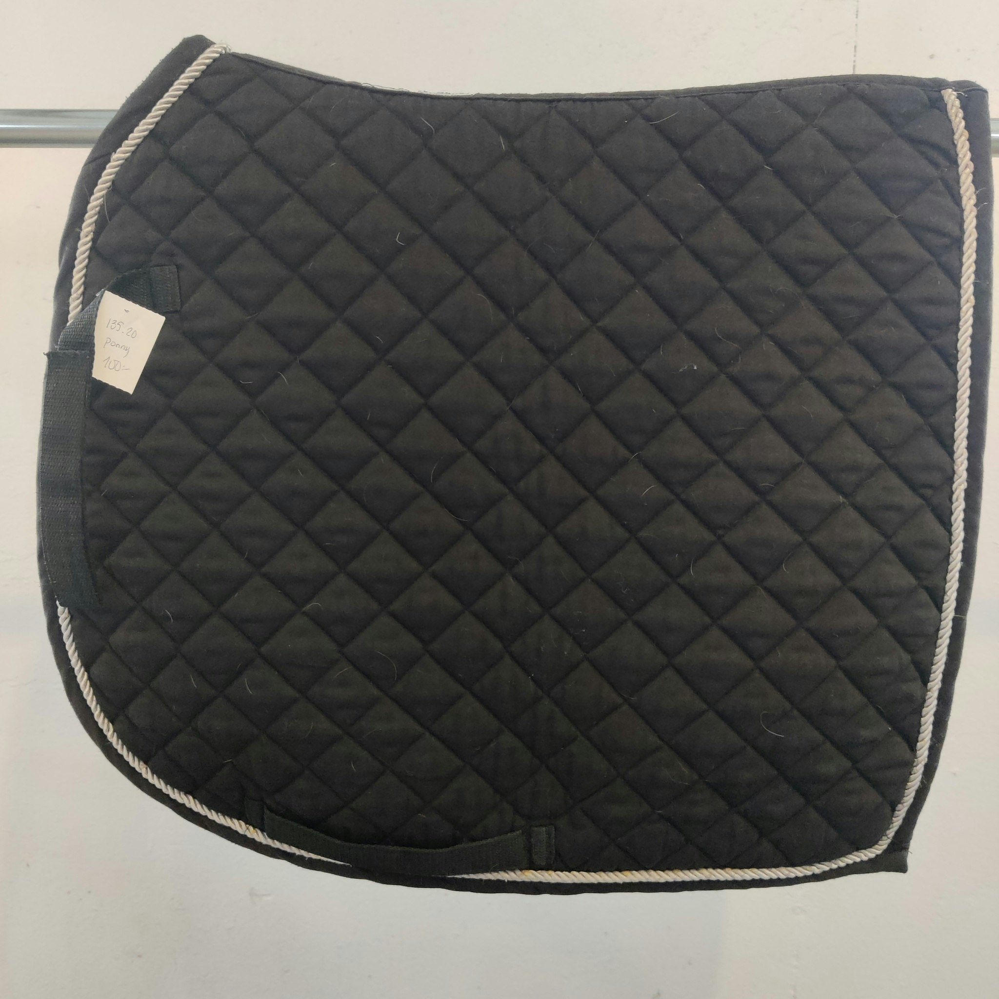 Svart dressyrschabrak Showmaster PONNY