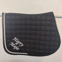 Svart schabrak med bling PONNY