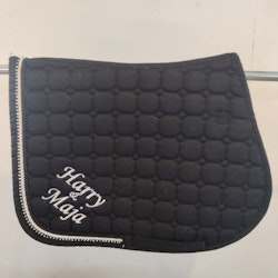 Svart schabrak med bling PONNY
