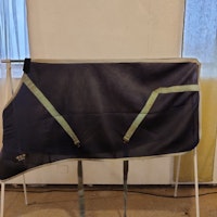 Blått coolertäcke Globus 140 cm