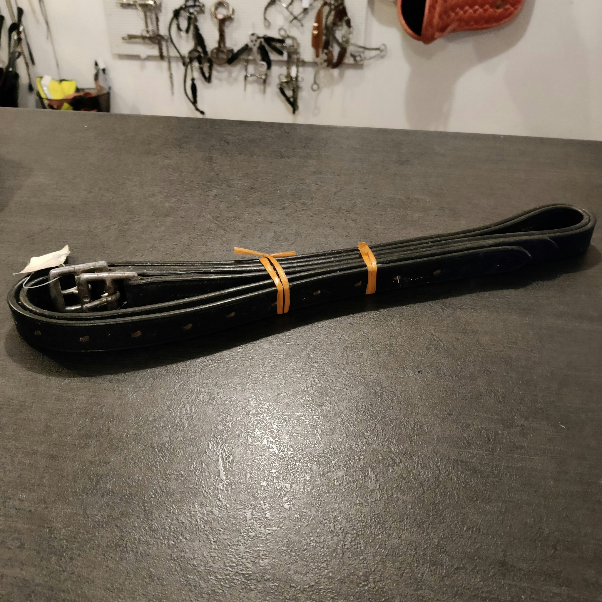 Svarta stigläder 52 tum / 135 cm