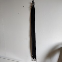Svart tyg-gjord 100 cm
