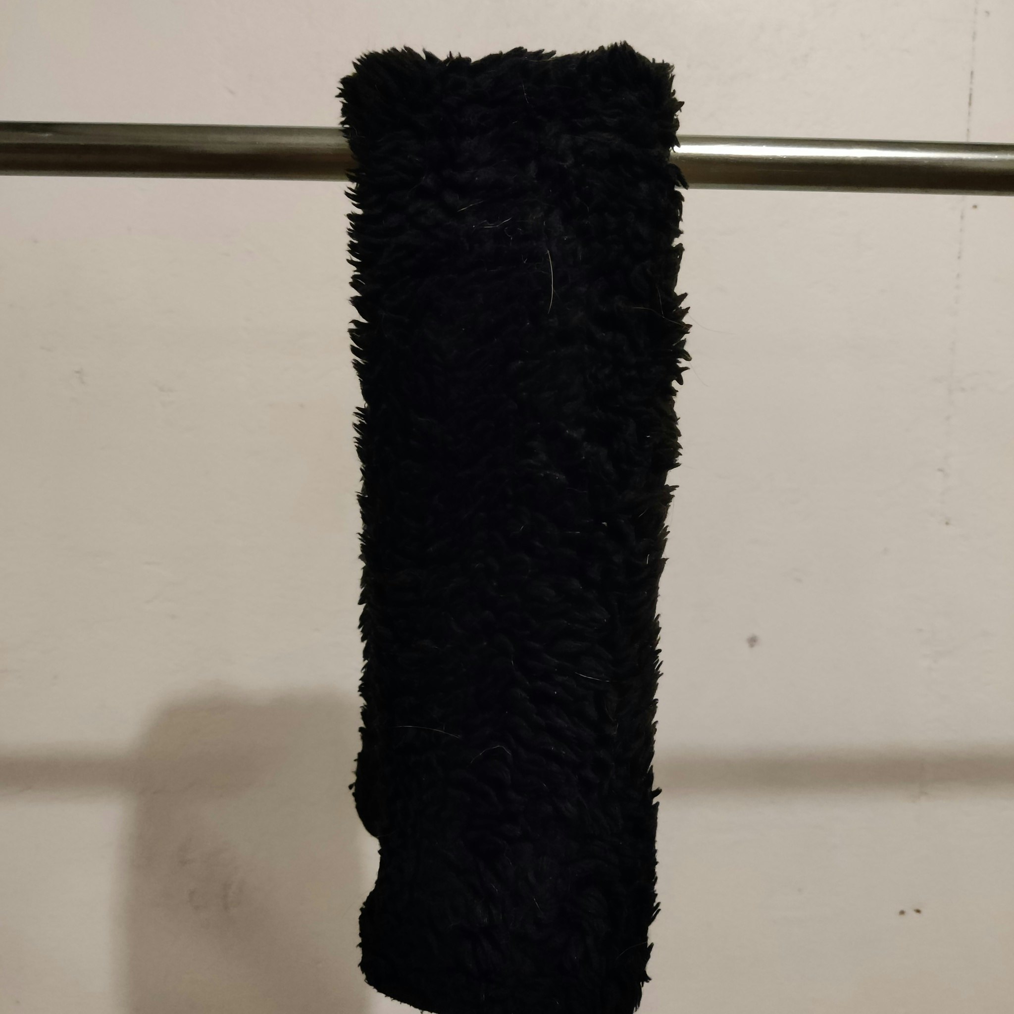 Svart sadelgjordstunnel 75 cm