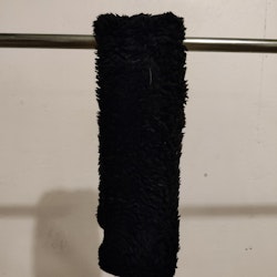 Svart sadelgjordstunnel 75 cm
