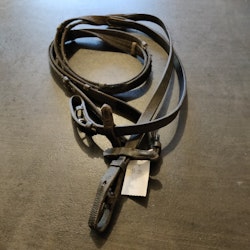 Svarta tyglar med grip FULL