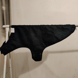 Blått hundregtäcke 70 - 75 cm