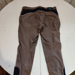 Bruna ridbyxor med helgrip HKM strl 44