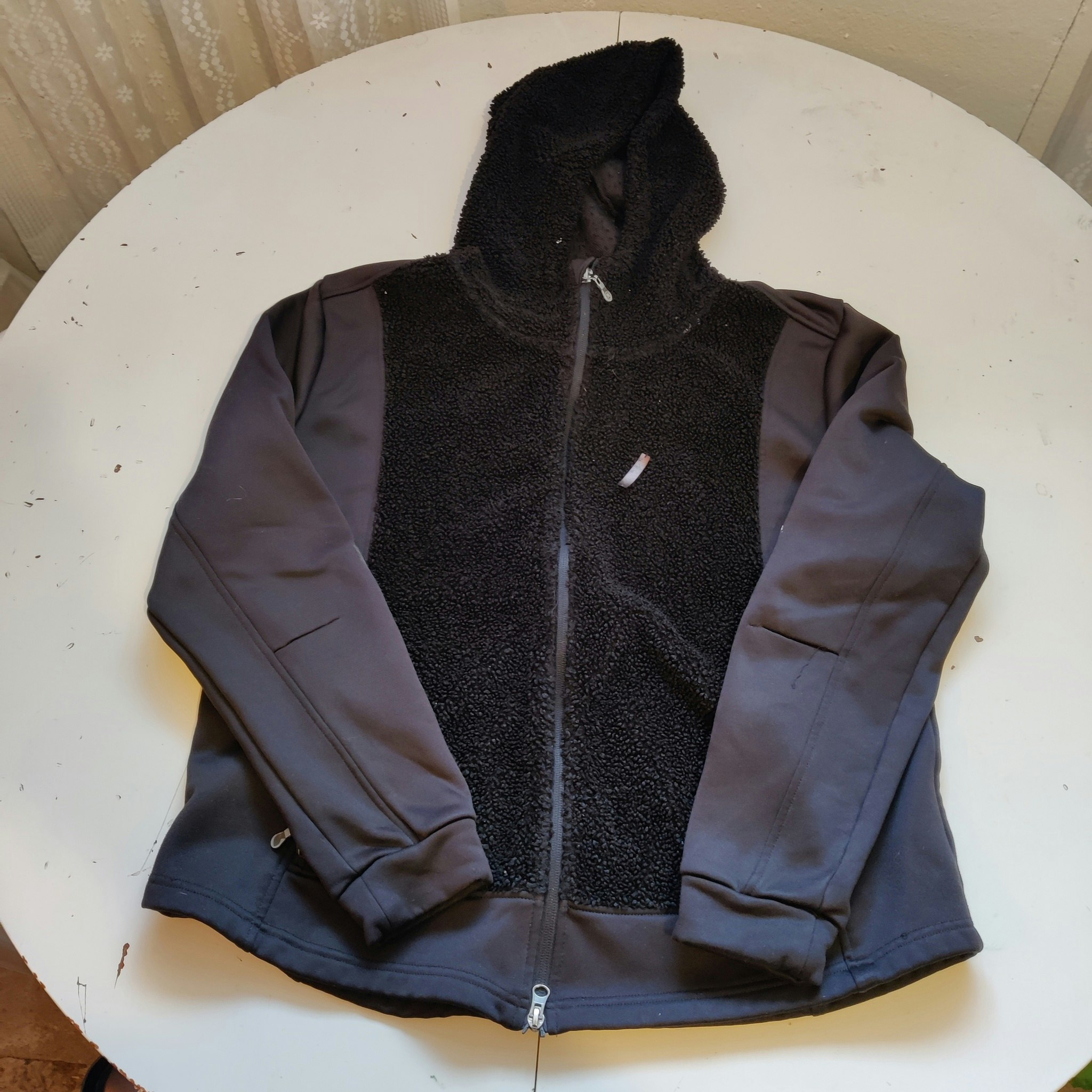 2.249 Svart fleecejacka JH Collection XL
