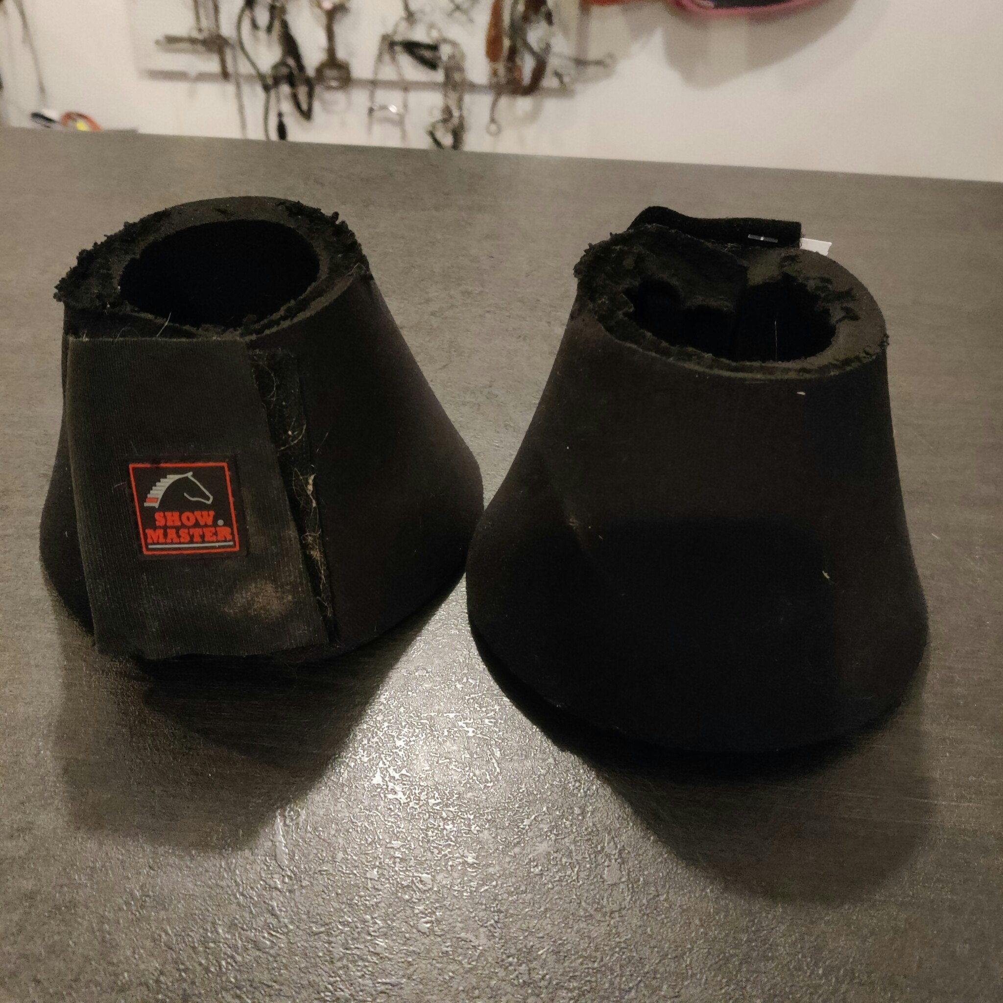 Svarta mjuka boots Showmaster LARGE