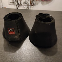 Svarta mjuka boots Showmaster LARGE