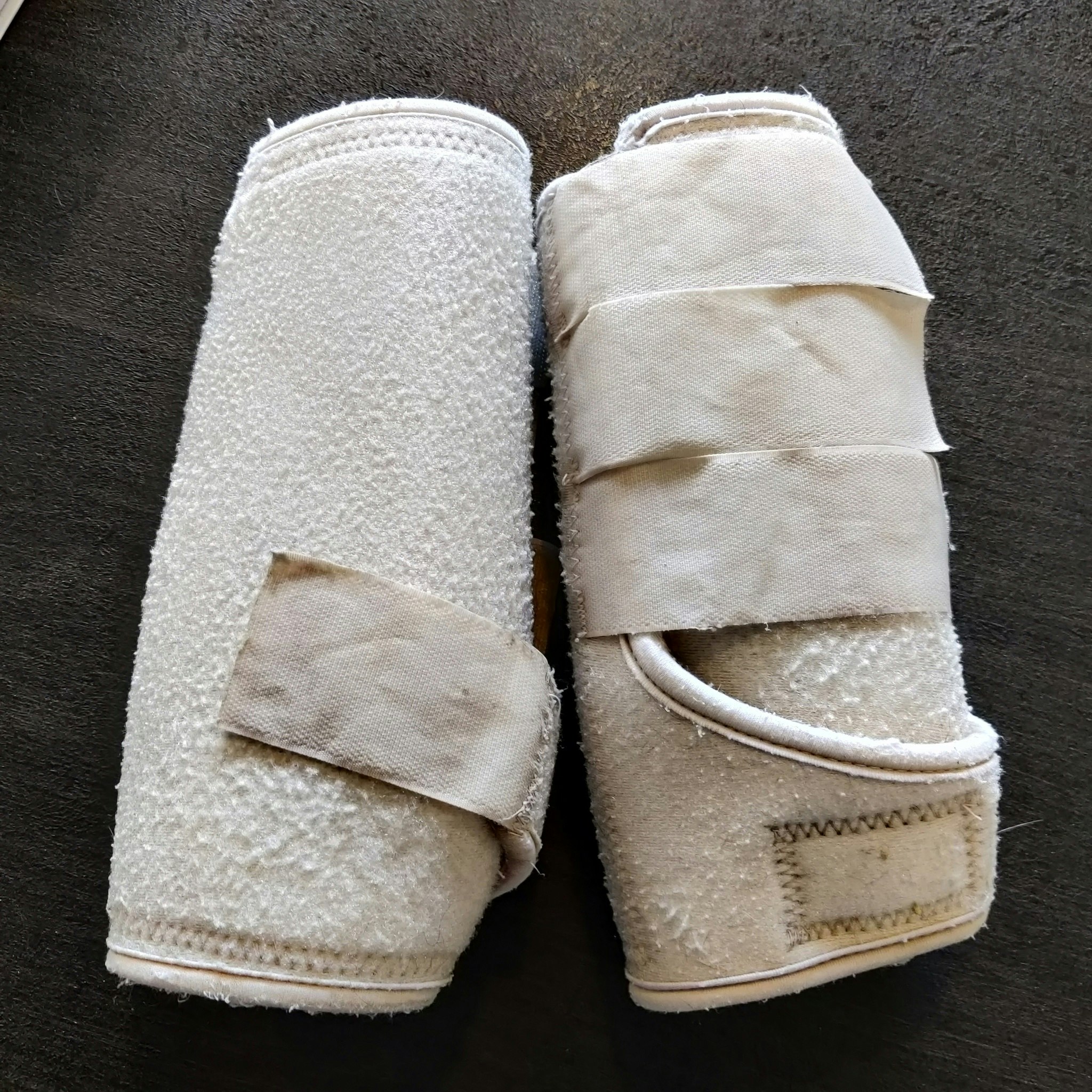 Vita arbetsdamasker SMALL
