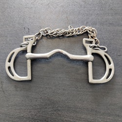 Kimblewick med tungfrihet 12.5 cm