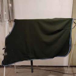 Grönt fleecetäcke 115 cm