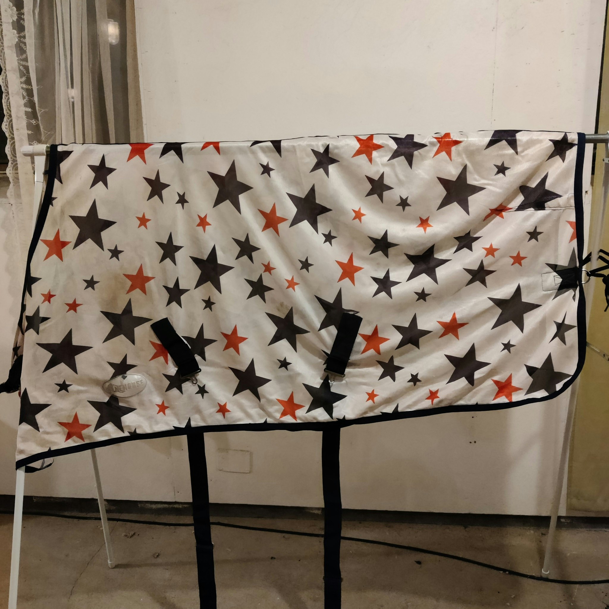 Flugtäcke med stjärnor 125 cm Onehorse
