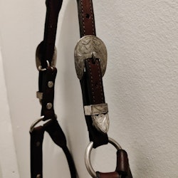 Brunt showhalter storlek yearling