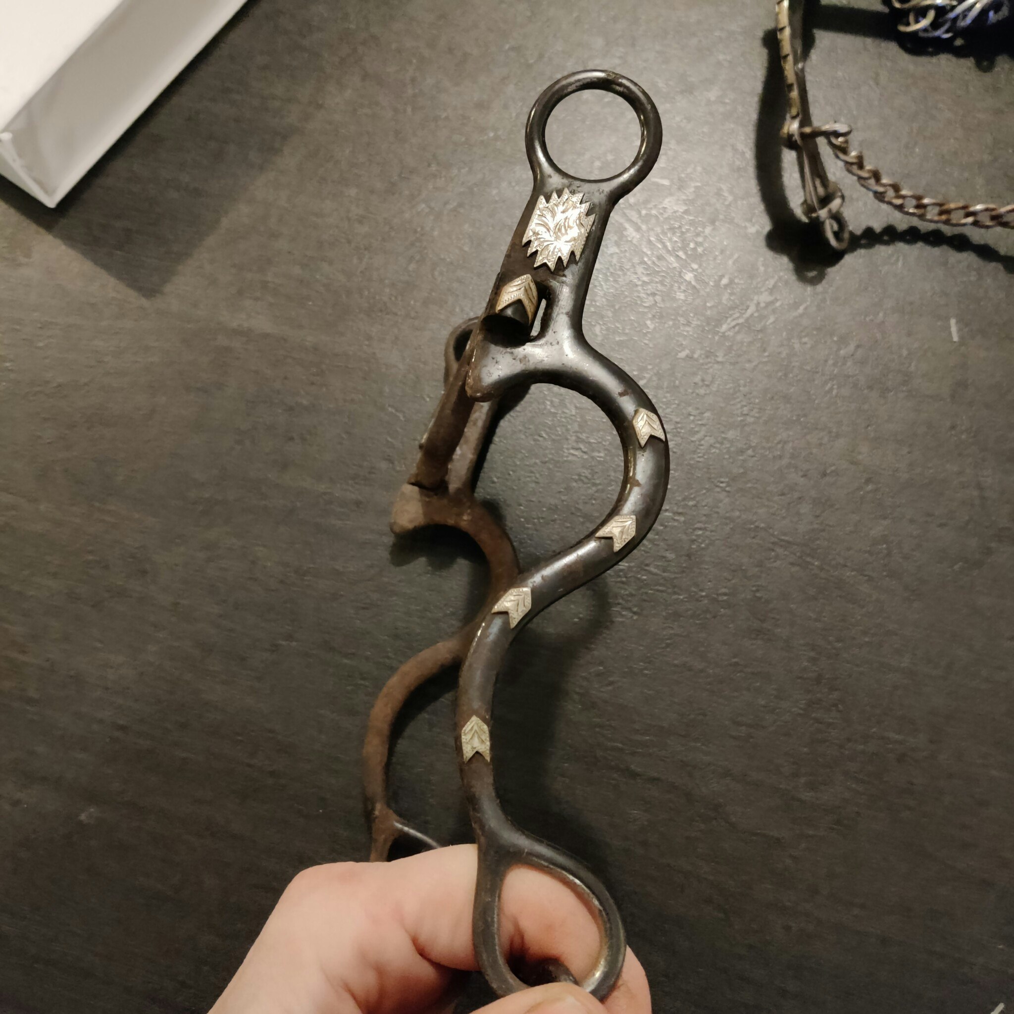 Stångbett med tungfrihet 12,5 cm