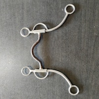 Stångbett med hög port 12.5 cm