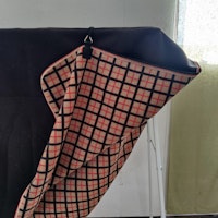 Grått tjockt fleecetäcke 145 cm Horseware Rambo