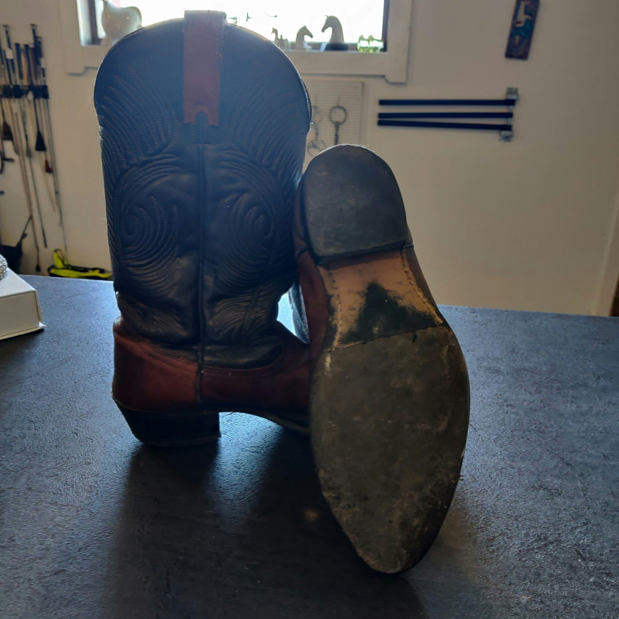 Bruna westernboots storlek 9 Wrangler