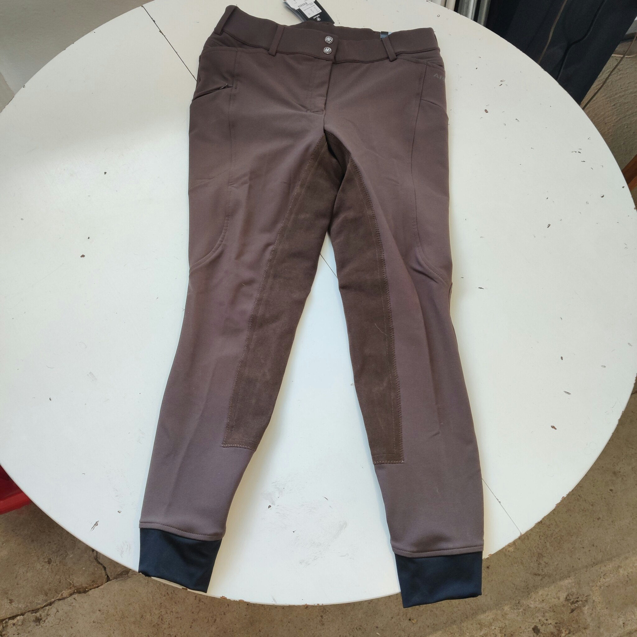 Bruna helskodda ridbyxor Ariat Pro Prelude Tradition strl 30 L