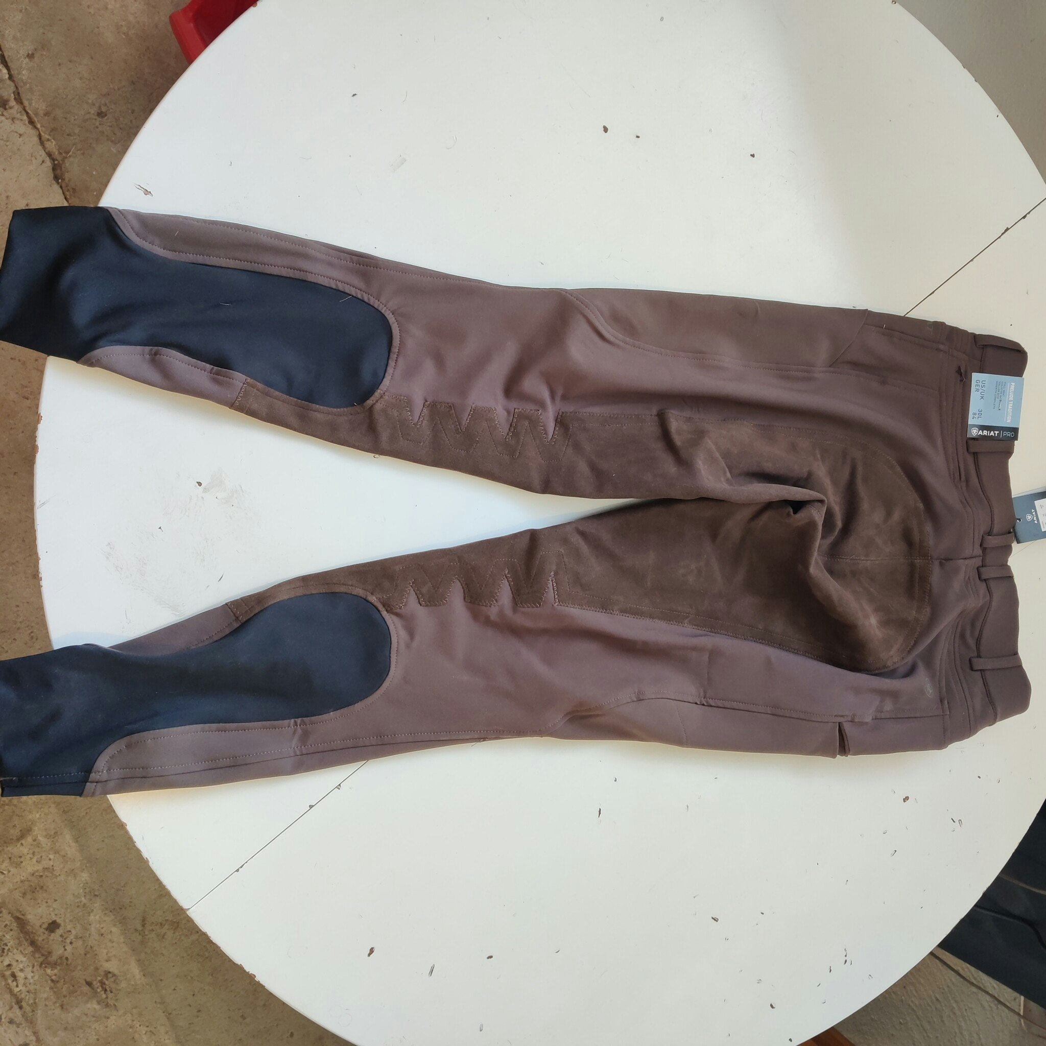 Bruna helskodda ridbyxor Ariat Pro Prelude Tradition strl 30 L