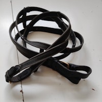 Svarta tyglar med supergrip PONNY