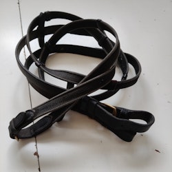 Svarta tyglar med supergrip PONNY