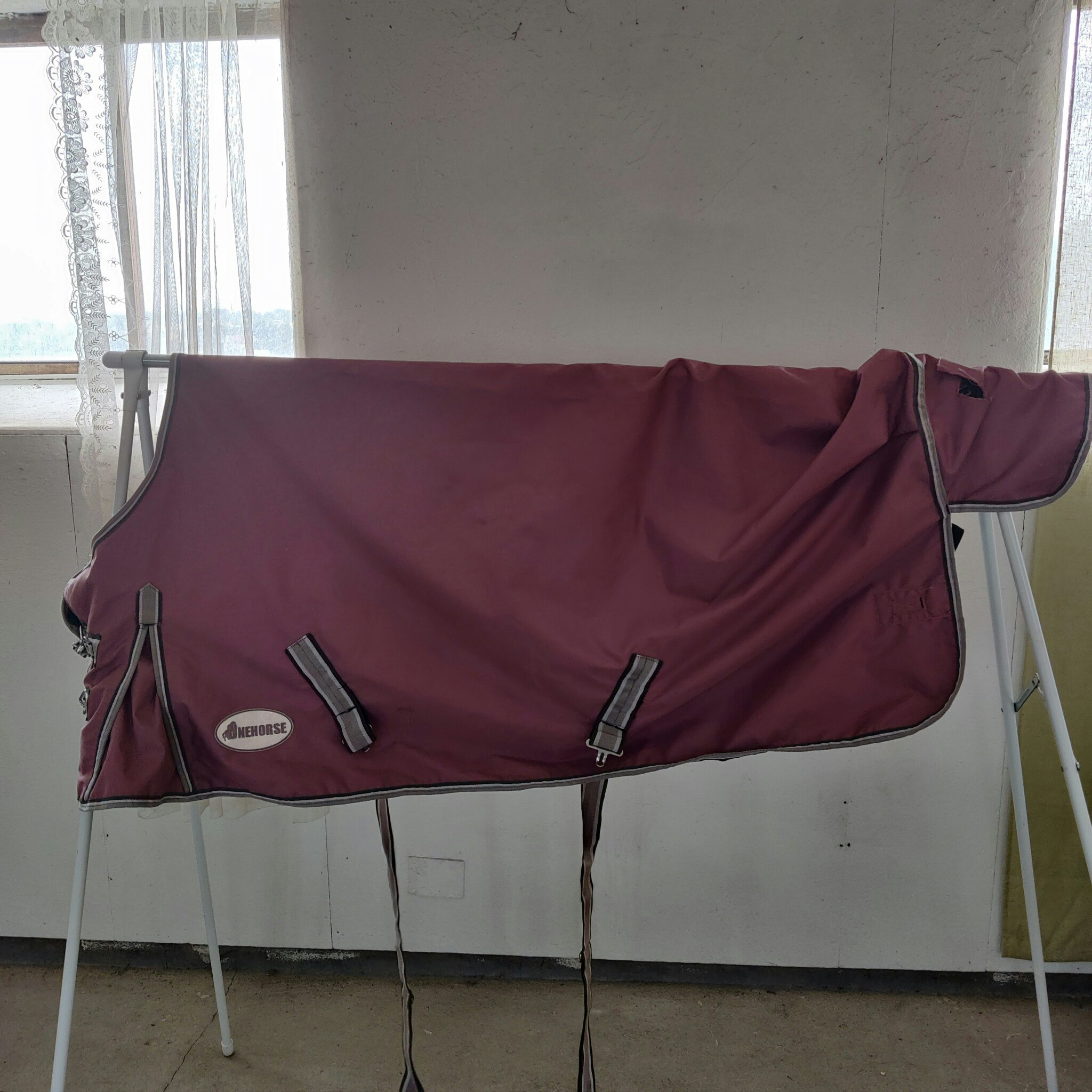 Rosa regntäcke Onehorse 105 cm 0 g