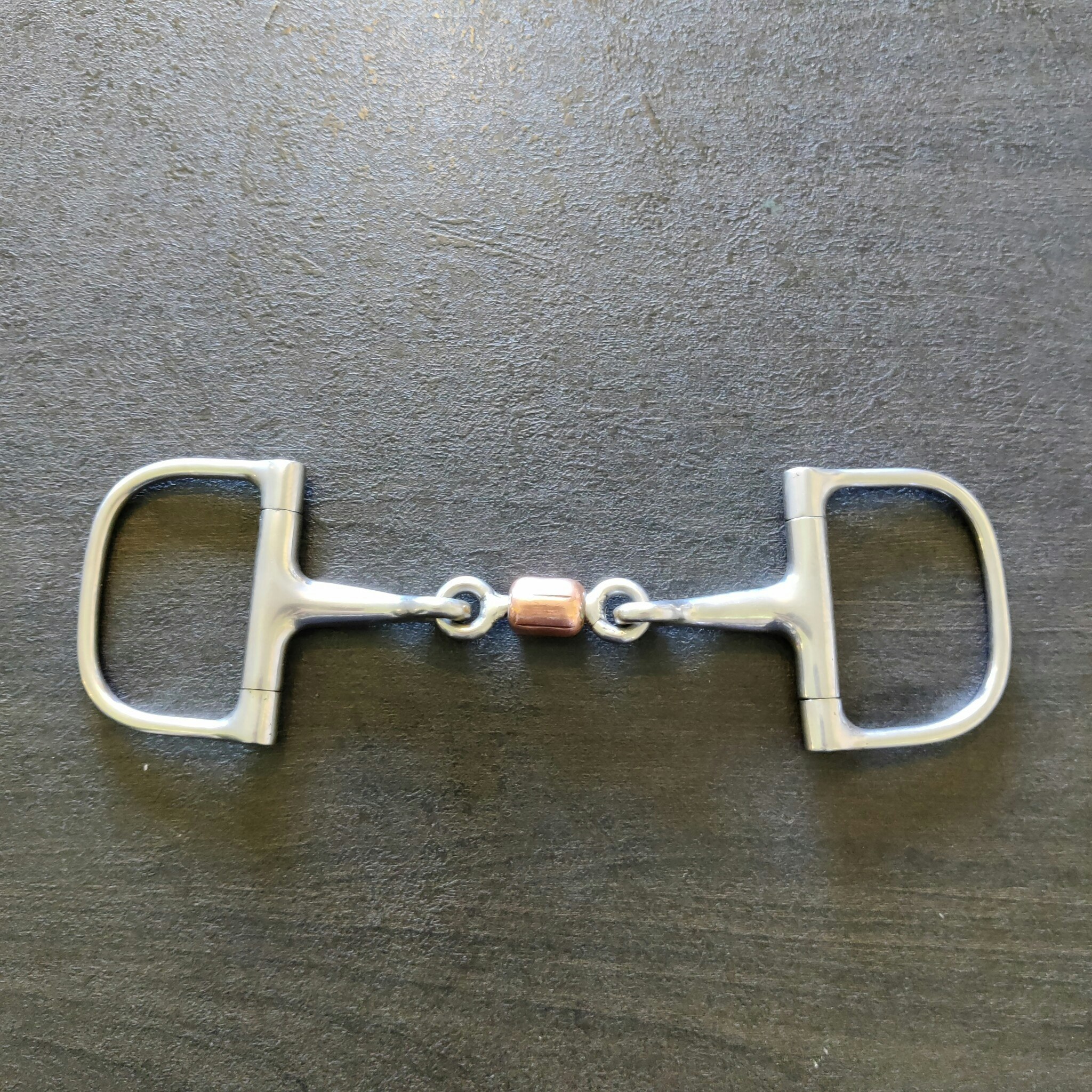 Tredelat d-ringsbett med kopparrulle 13.5 cm
