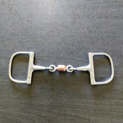 Tredelat d-ringsbett med kopparrulle 13.5 cm