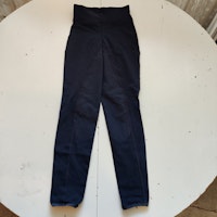 Svarta ridtights med helgrip XXS CRW