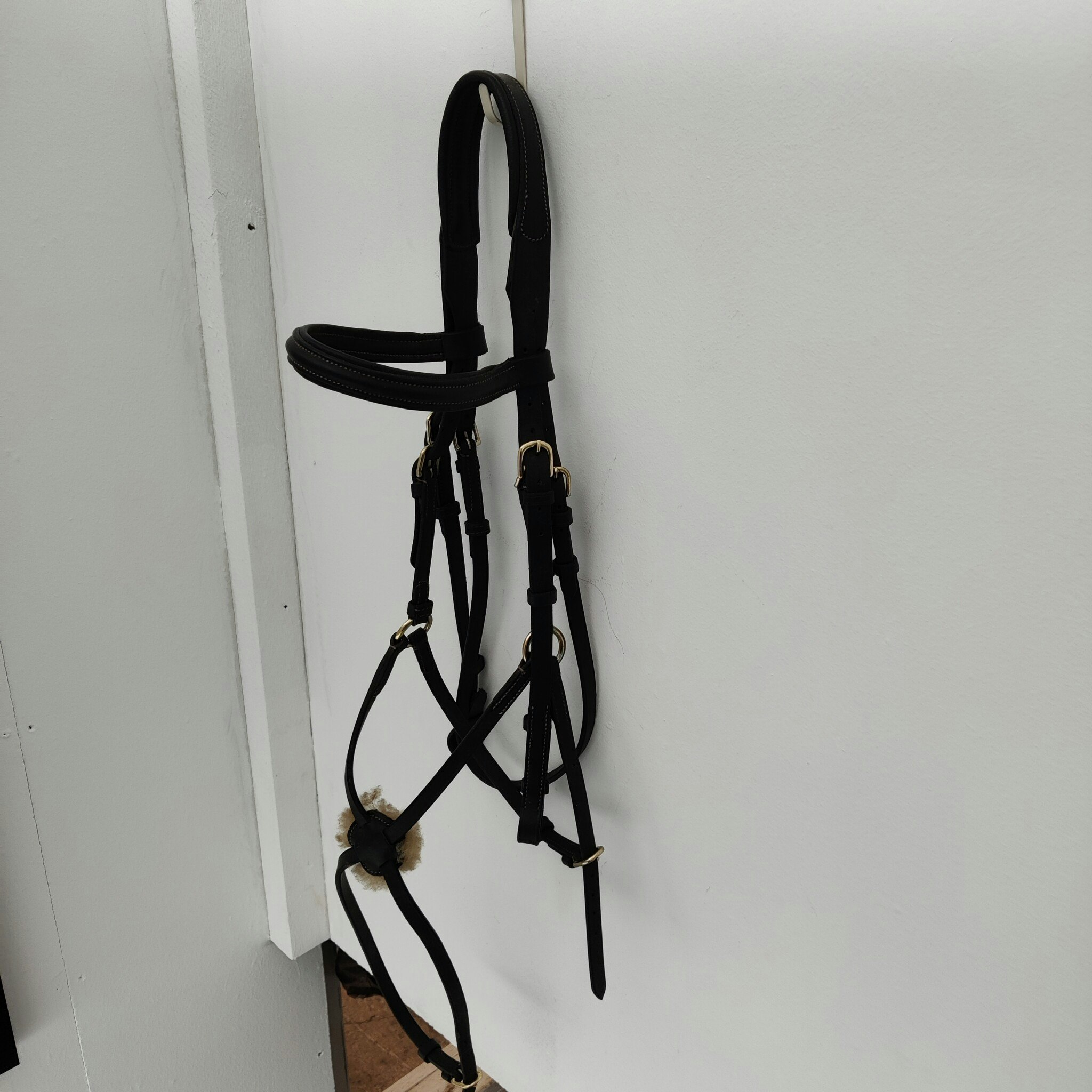 Svart träns med pullargrimma FULL