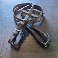 Bruna vävribbtyglar COB