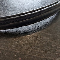 Svart pannband PONNY